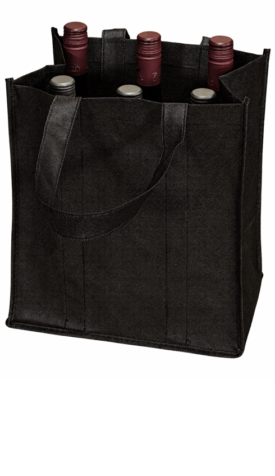 Bærepose med hank til 6 flasker