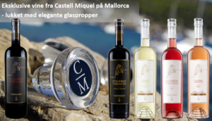 Castell Miquel med glaspropper